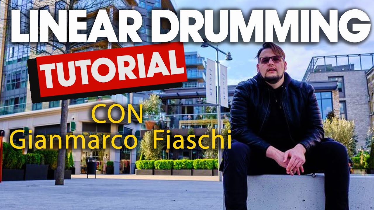 ESERCIZI DI LINEAR DRUMMING con Gianmarco Fiaschi!
