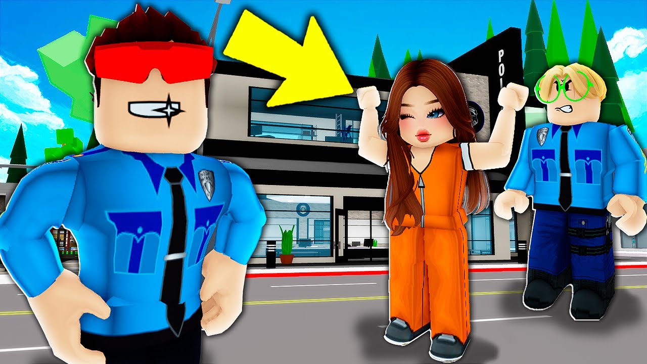 VIREI POLICIAL POR 24 HORAS NO BROOKHAVEN!