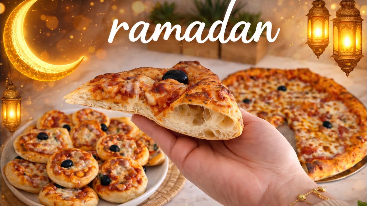 Recette Pizza Maison Moelleuse | Spécial Ramadan 🌙