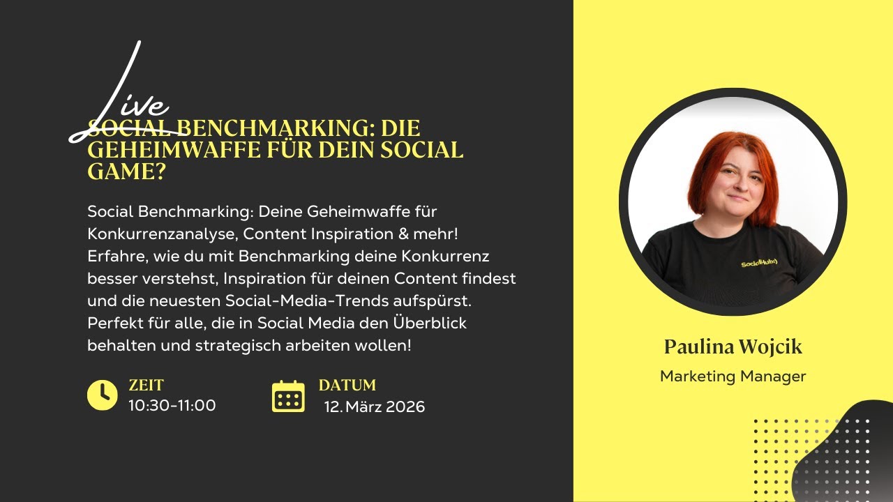 Social Benchmarking: Die Geheimwaffe für dein Social Game