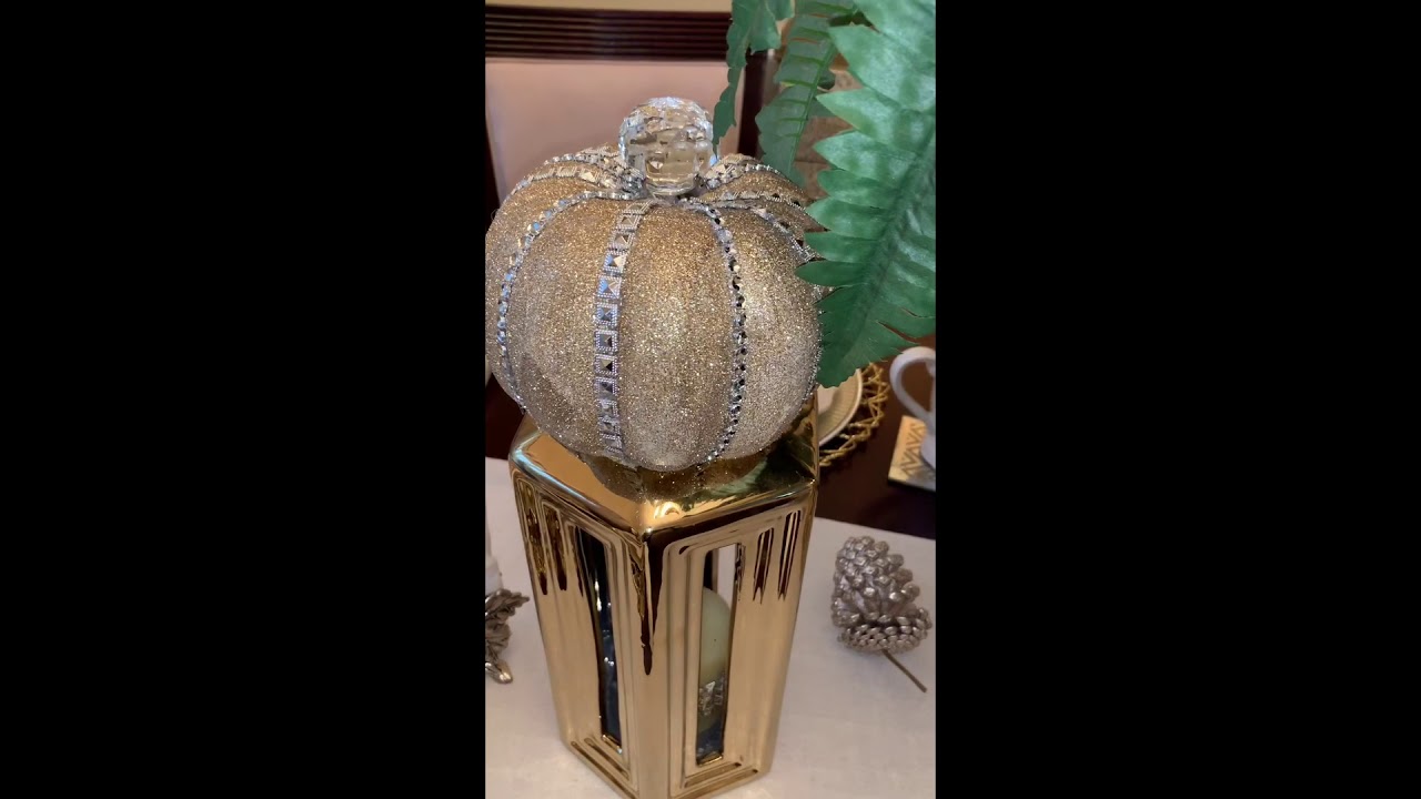 Glam Fall Tablescape Challenge Hosted by Kenya’s Decor Corner & Diva Design on a Dime/Tour 2018