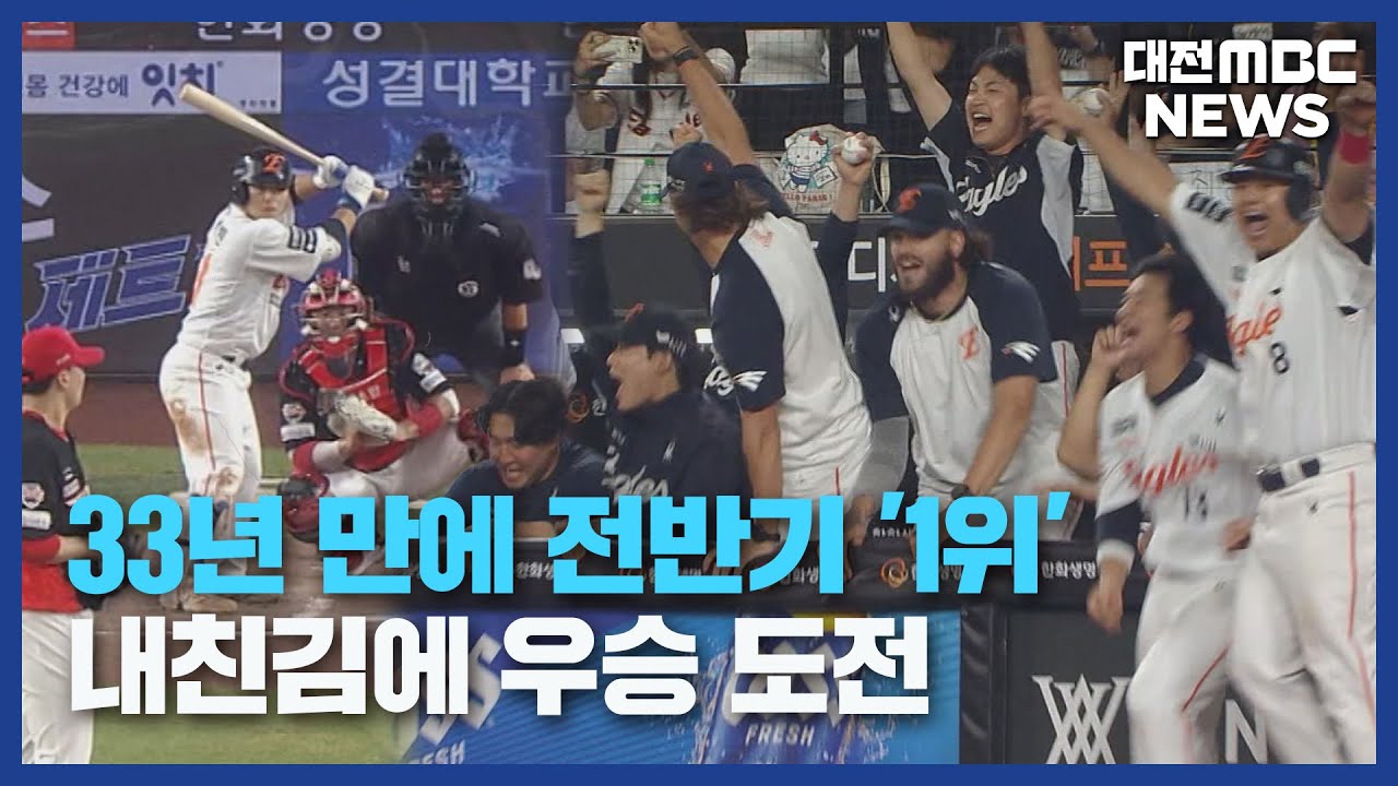 33년 만에 전반기 '1위'⋯내친김에 우승 도전/대전MBC