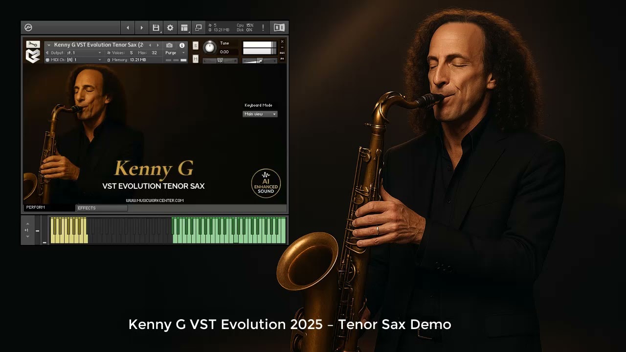 Kenny G VST Evolution – Smooth Tenor Sax with Realistic Feel