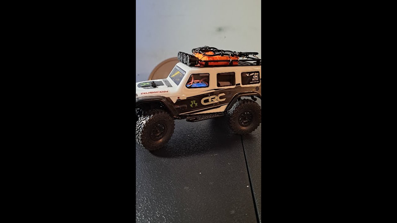 SCX24 Injora Led Roof Rack