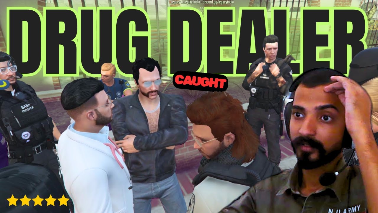 They Caught Me Red-Handed || Legacy Roleplay India || GTA 5 RP