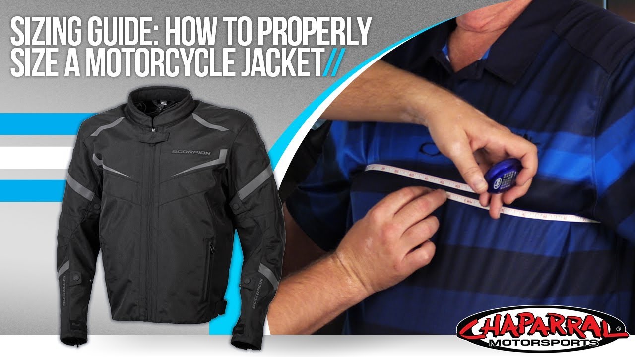 How to Properly Fit a Motorcycle Jacket Sizing Guide by ChapMoto.com