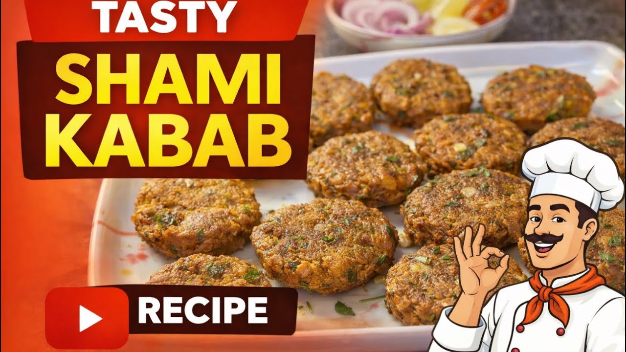 Tasty Shami kabab recipe for Ramadan 