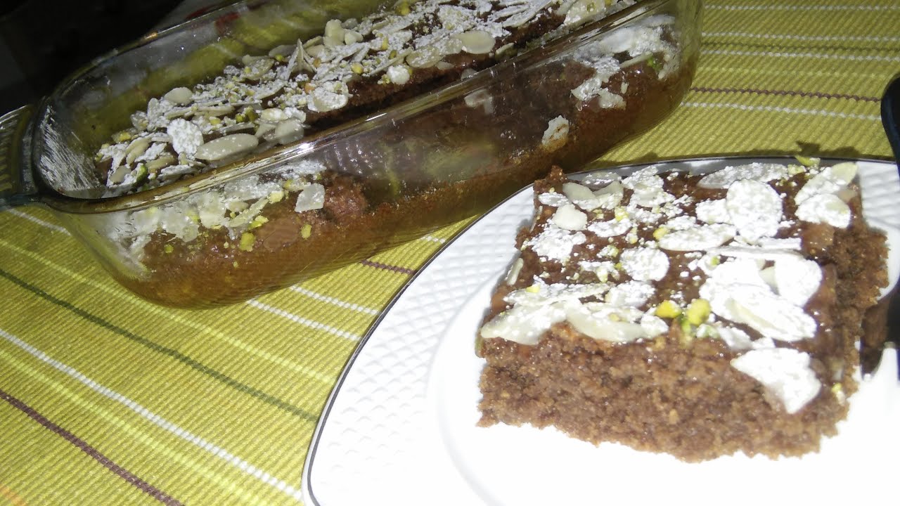 كيكة بدقيق الحمص خالية من الغلوتين🌽 مذاق رائع ومختلف