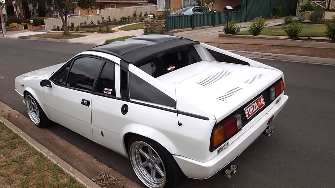 Lancia montecarlo turbo Exhaust