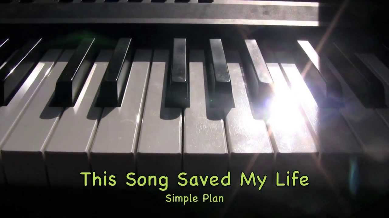 This Song Saved My Life - Simple Plan (Piano Cover)