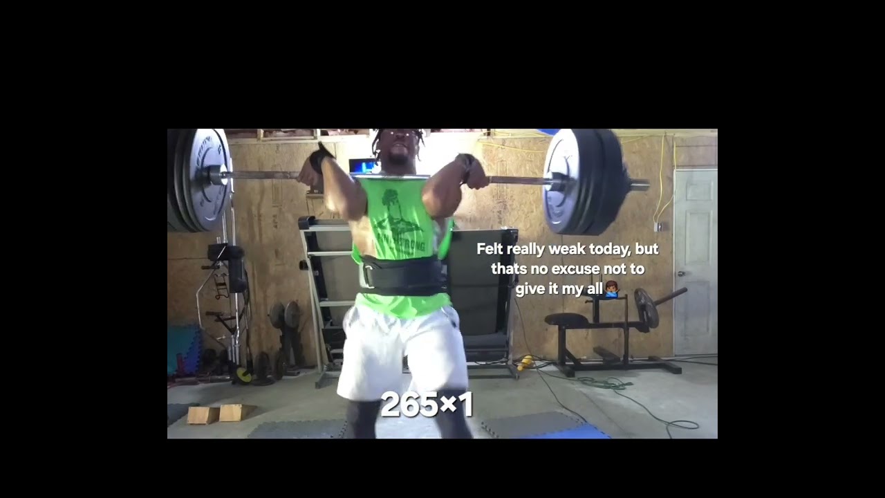 Road to 315 power clean