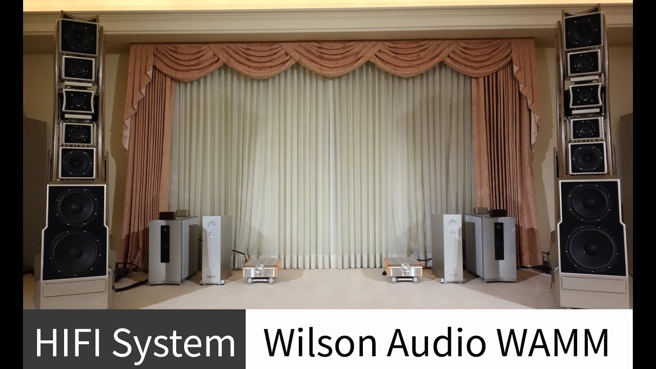 최고의 윌슨오디오 스피커를 만나다. Wilson Audio WAMM in David Wilson's house