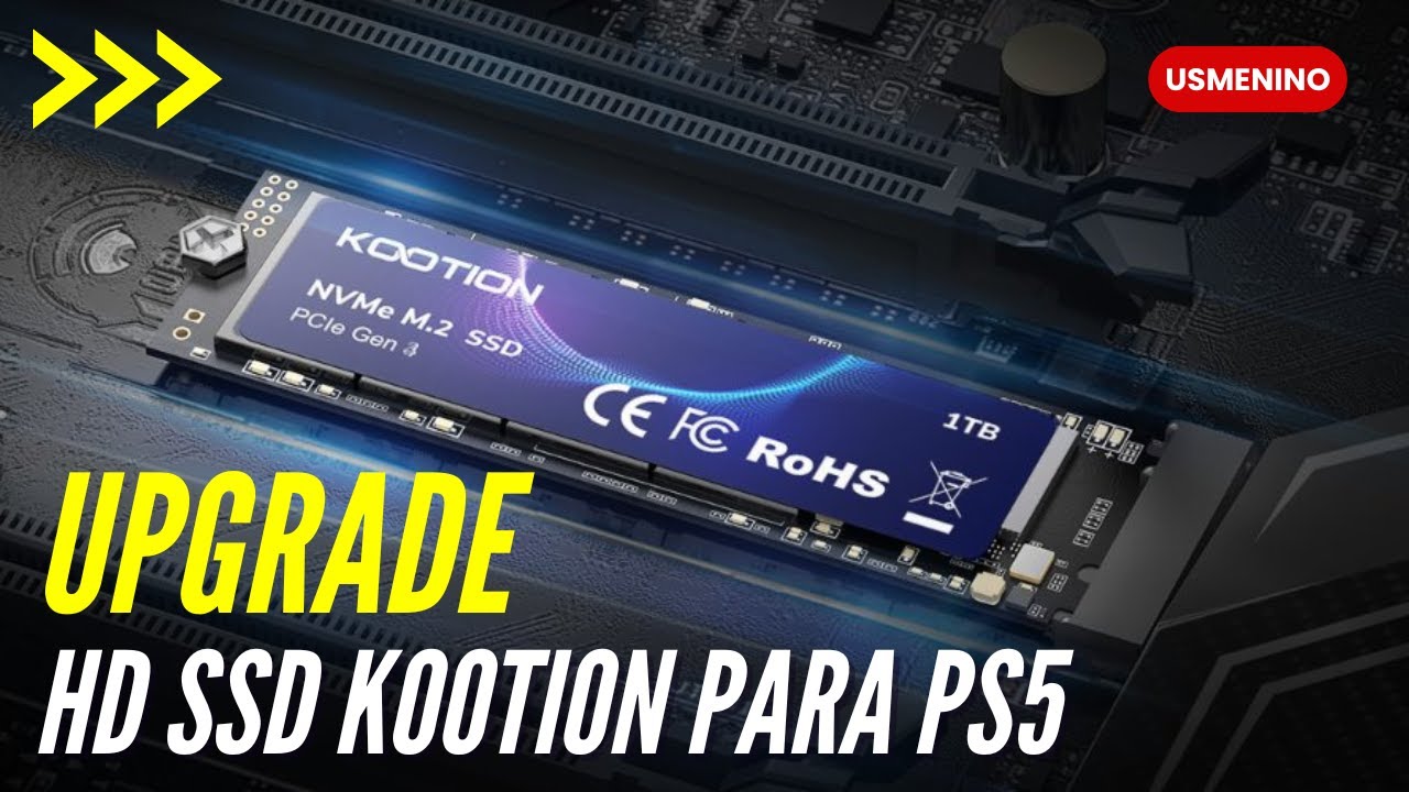 FIZ UPGRADE DE HDD SSD M2 NVME NO PS5 - COLOQUEI 2TB NVMe M2
