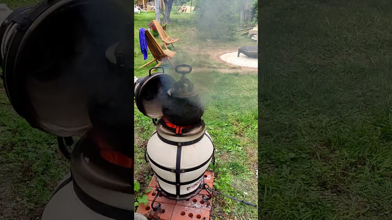 Тандыр + казан. Идеальное сочетание! #тандыр #казан