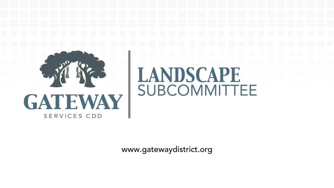 2026.01.22 Landscape Subcommittee Meeting