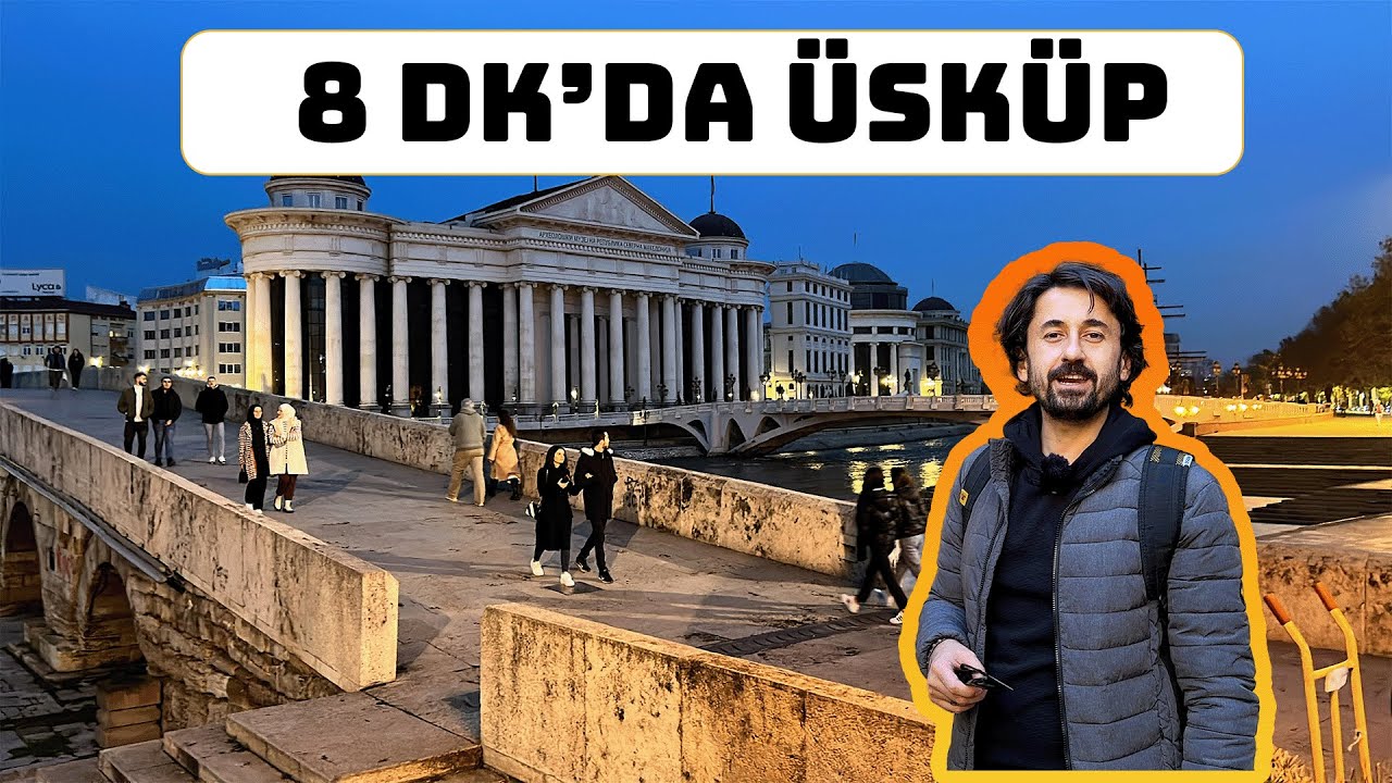 Üsküp Gezilecek Yerler: Vizesiz Balkan Turu! #üsküp #makedonya #balkan
