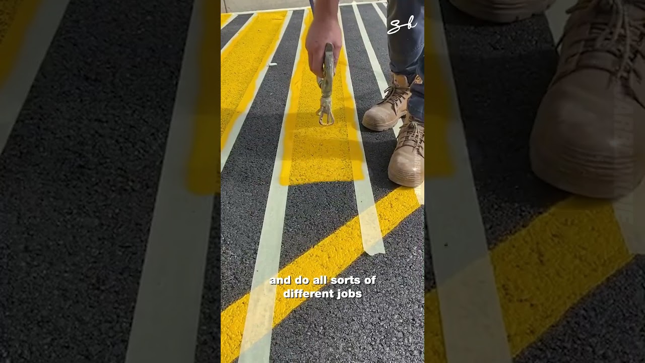 How Road Signs Are Painted 😍