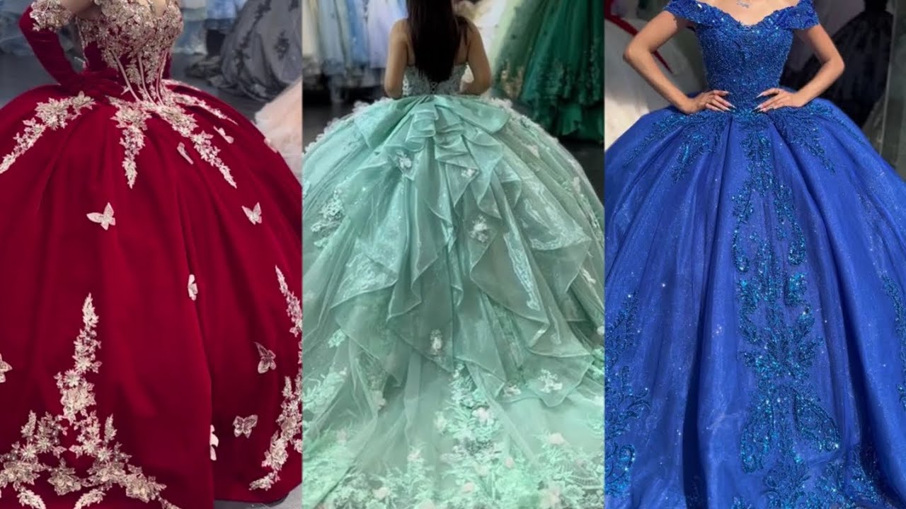 new collection Quinceanera dresses tiktok ❣ Best dresses on tiktok #part4 #tiktokviral #quinceañera
