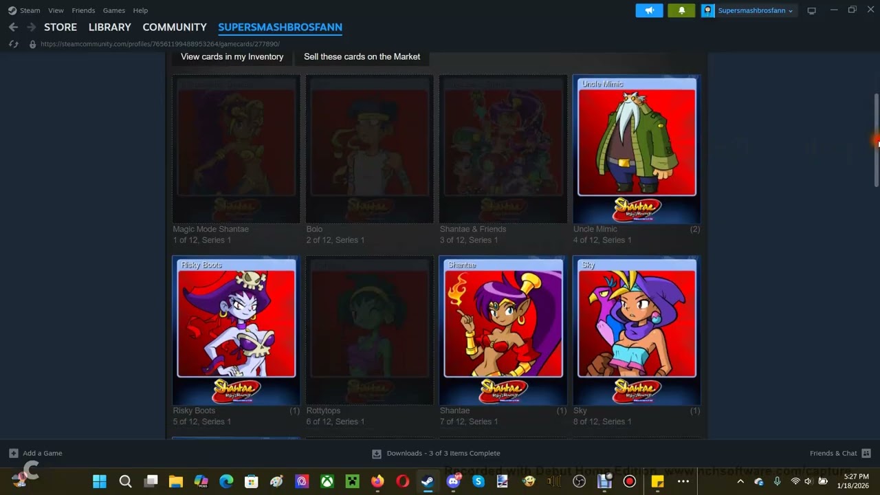 Supersmashbrosfann's Steam account