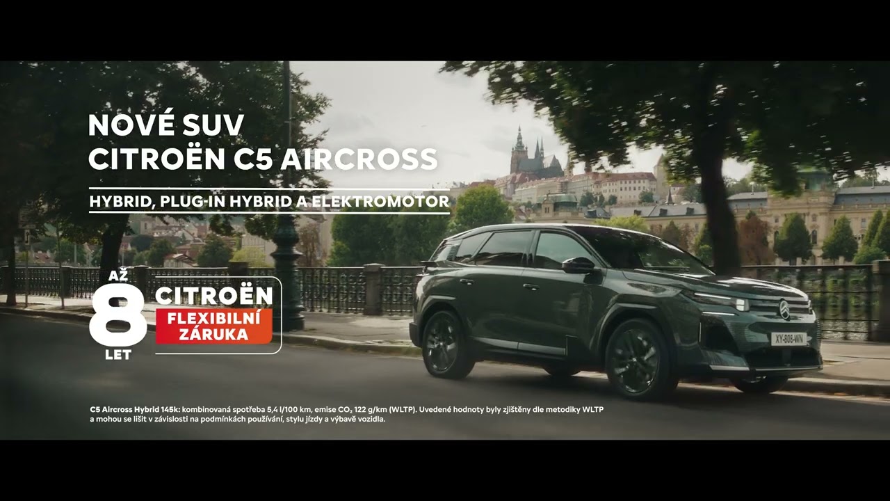 Nový CITROËN C5 Aircross