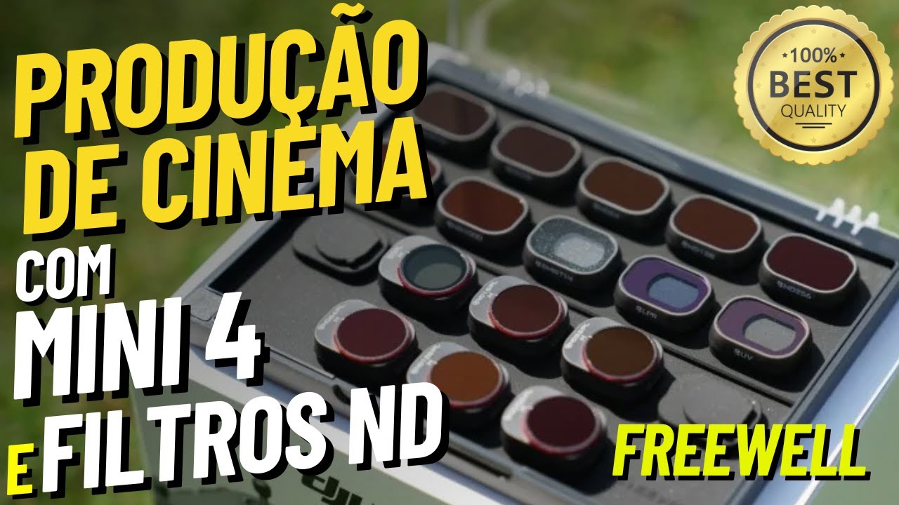 Como usar FILTRO ND para Drones na produção de imagens e vídeos.
