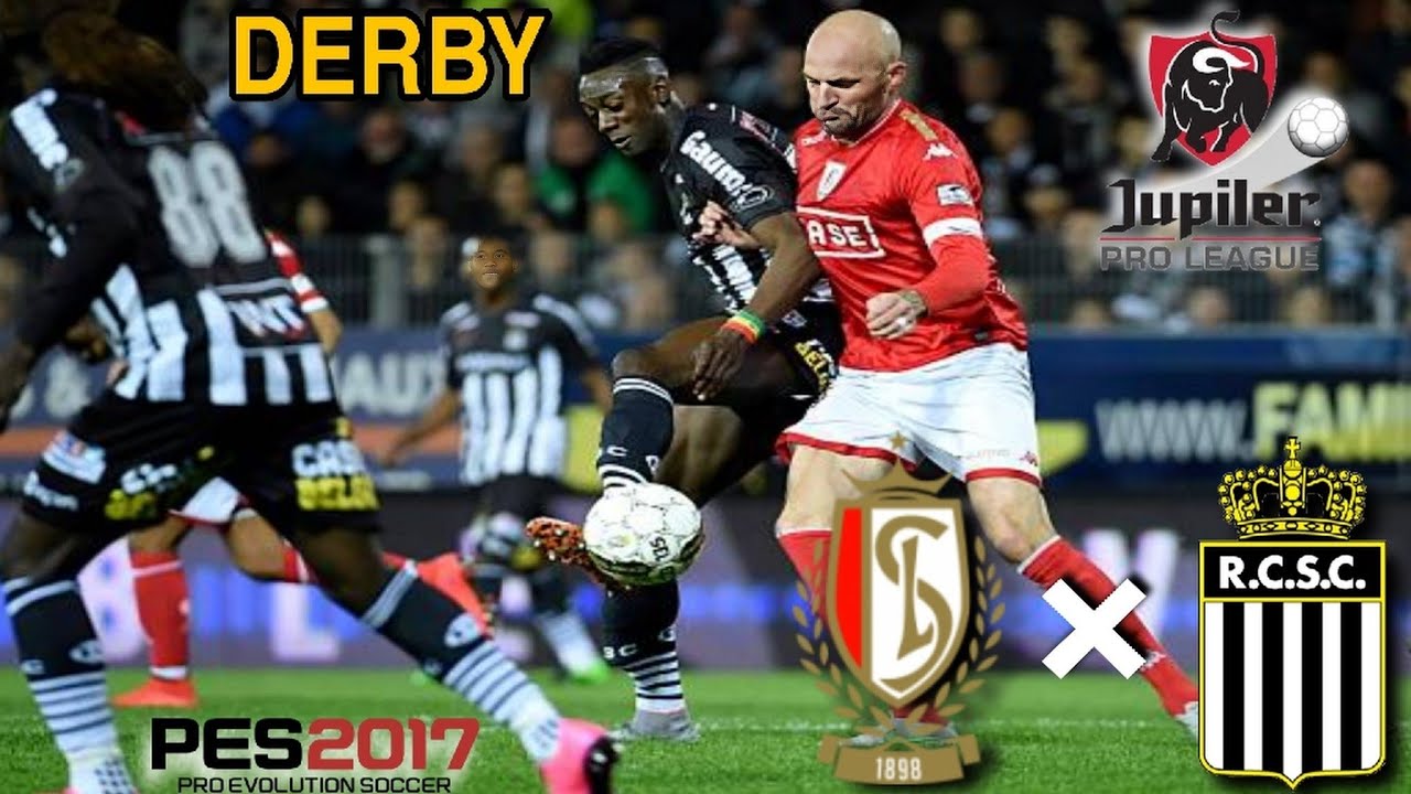DERBY E CLÁSSICOS PELO MUNDO | STANDARD DE LIÈGE X RC SPORTING CHARLEROI (PC) PES 17 PATCH 🎮🇧🇪⚽️