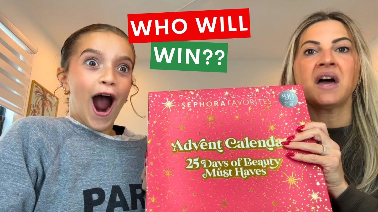 VIRAL 2025 Sephora Favorites Advent Calendar Challenge!