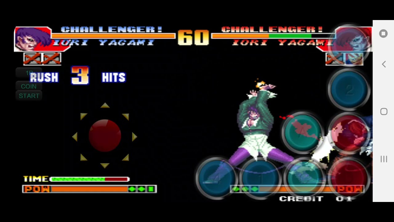 KOF 97 EVIL IORI COMBO 4