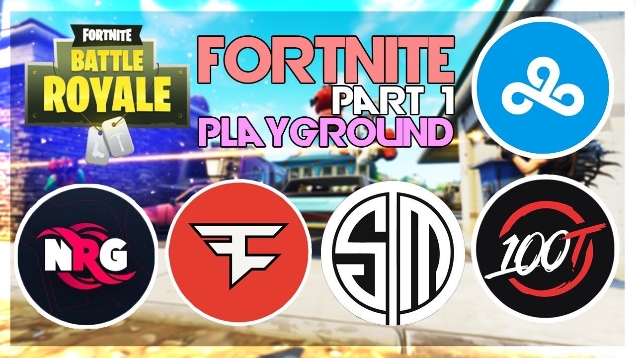 TSM_Myth, Jaomock, Tennp0, Kenith, Risker, Kaysid, Vicaros, Blind 🥊Playground🥊 Part 1 (Fortnite)