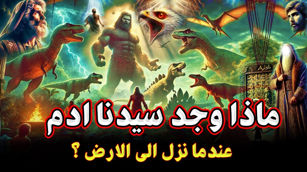 ماذا وجد سيدنا أدم عندما نزل إلى الأرض ! ولماذا بكي حتى نزل إليه جبريل بنفسه ؟ وماذا فعل معه إبليس؟