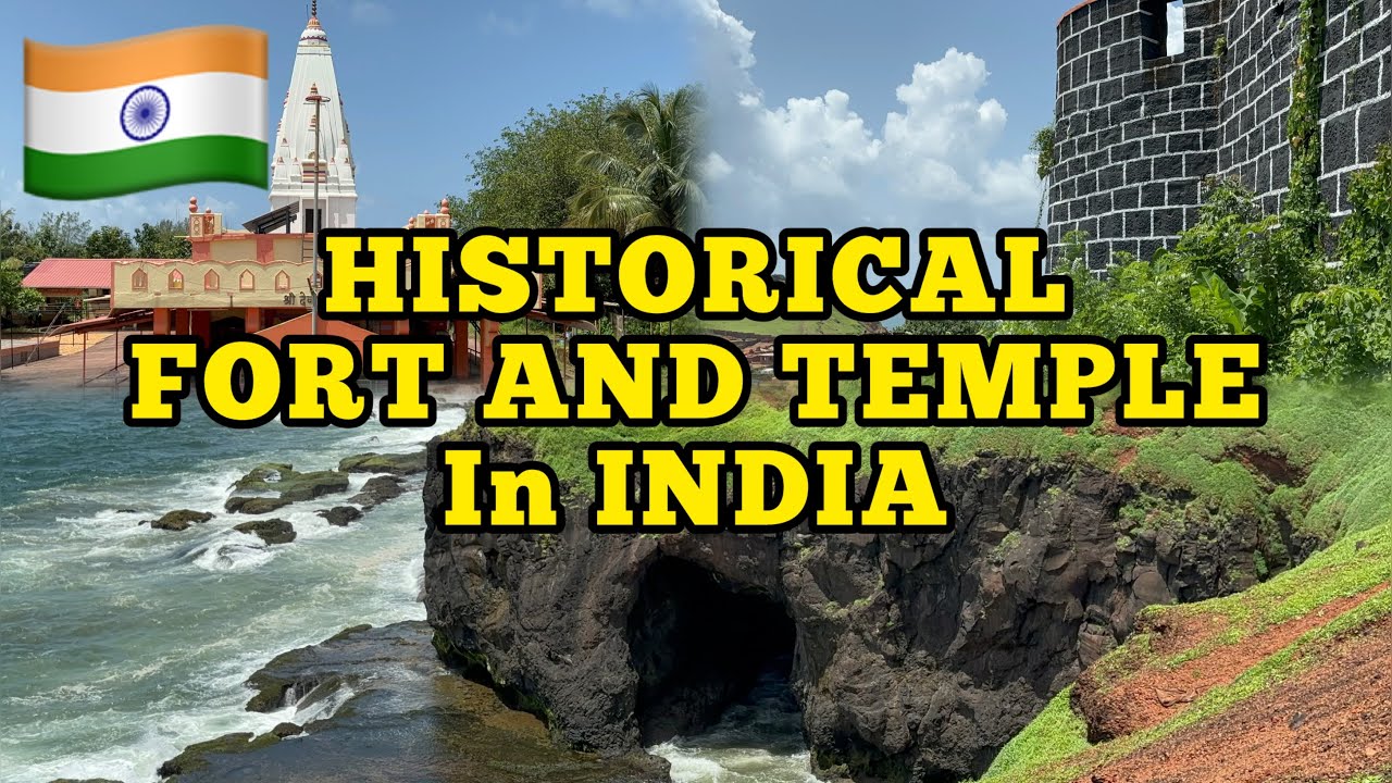 Historical Fort and Temple in Ratnagiri, India
