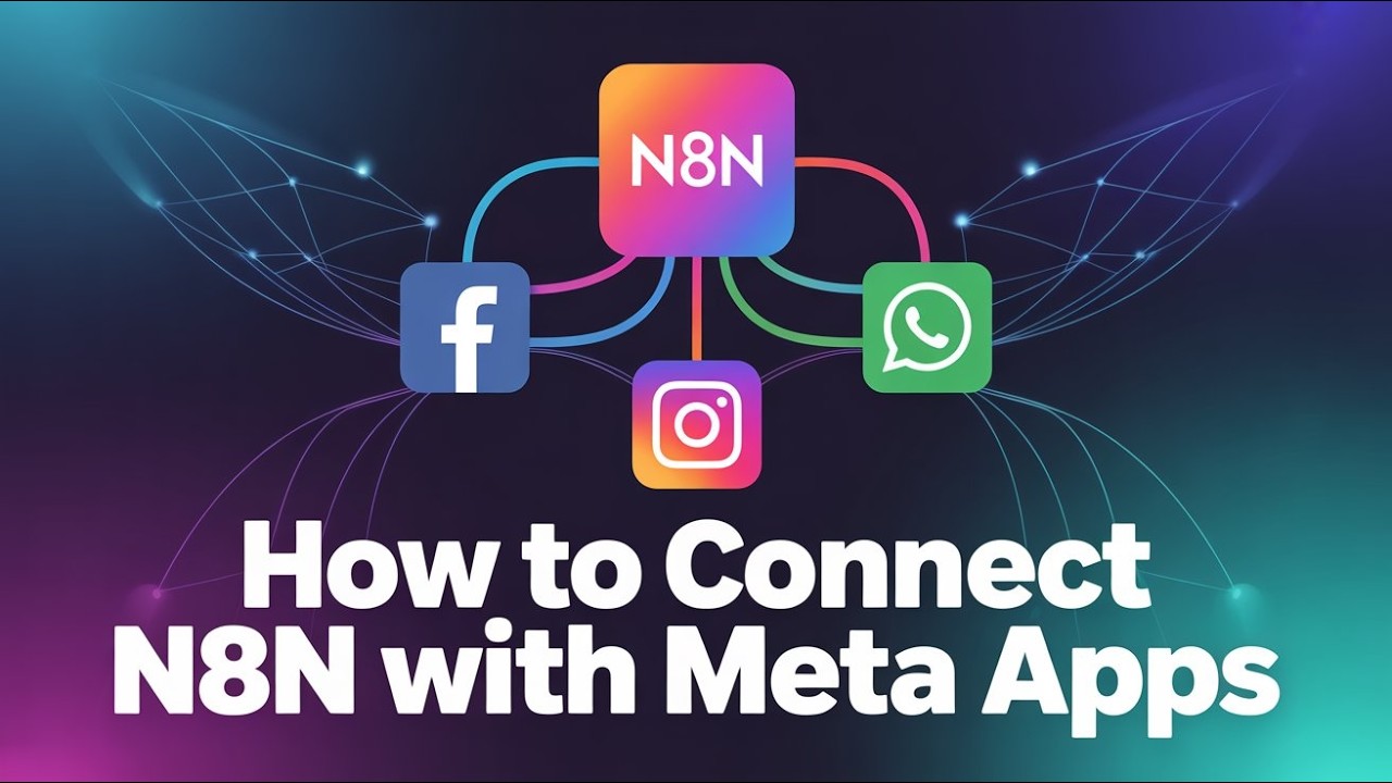 04 - how connect Instagram, Facebook, Whatsapp to n8n