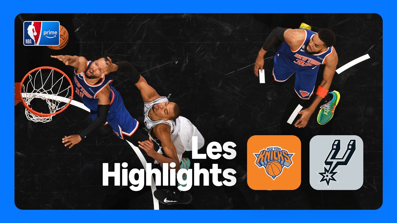 🏀 KNICKS vs SPURS⎜Le match 5 des FINALES NBA⎜Le 14 juin 2026