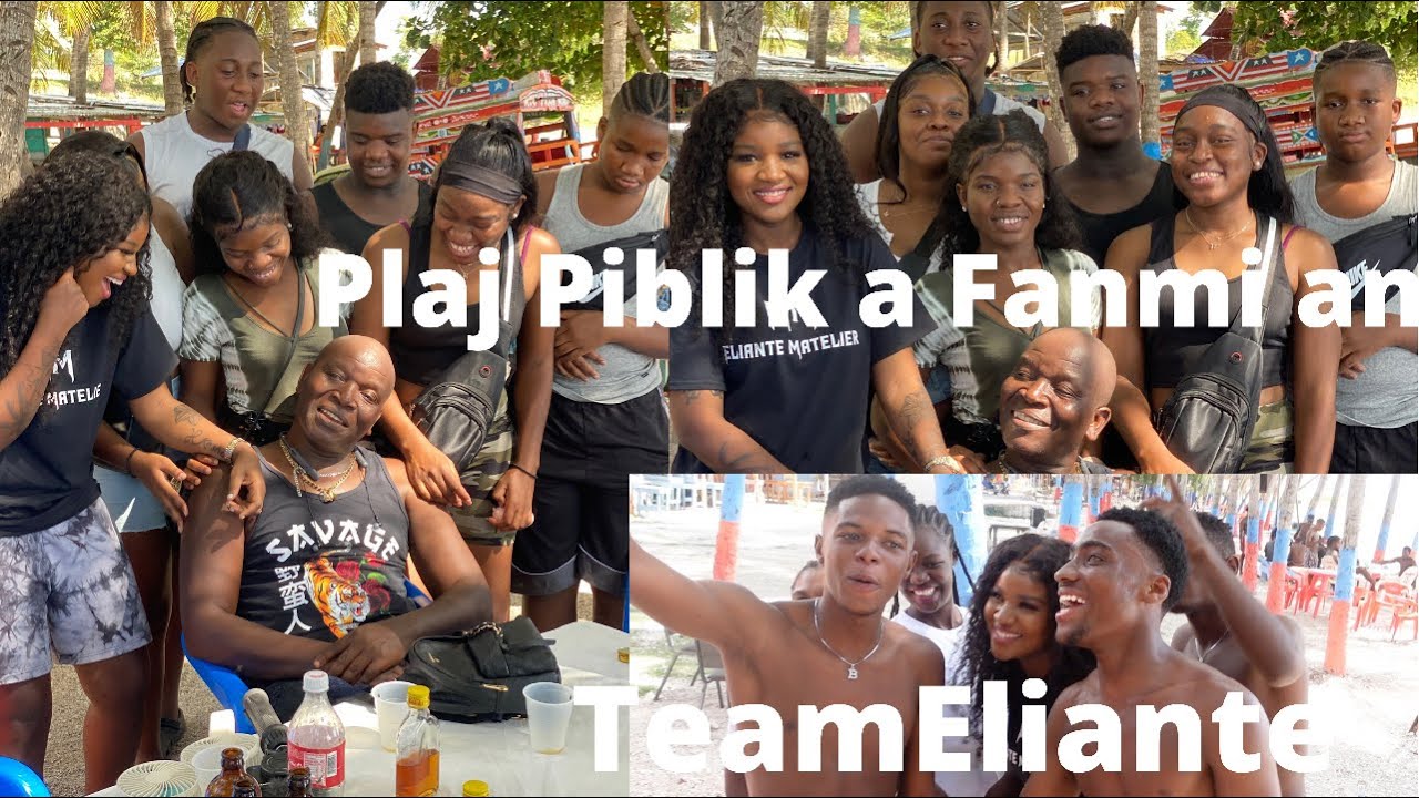VLOG: ANN AL NAN PLAJ AVÈK FANMI AN AYITI🇭🇹 PT2 | ANPIL TEAMELIANTE NAN PLAJ PIBLIK ❤️ ANPIL PLEZI
