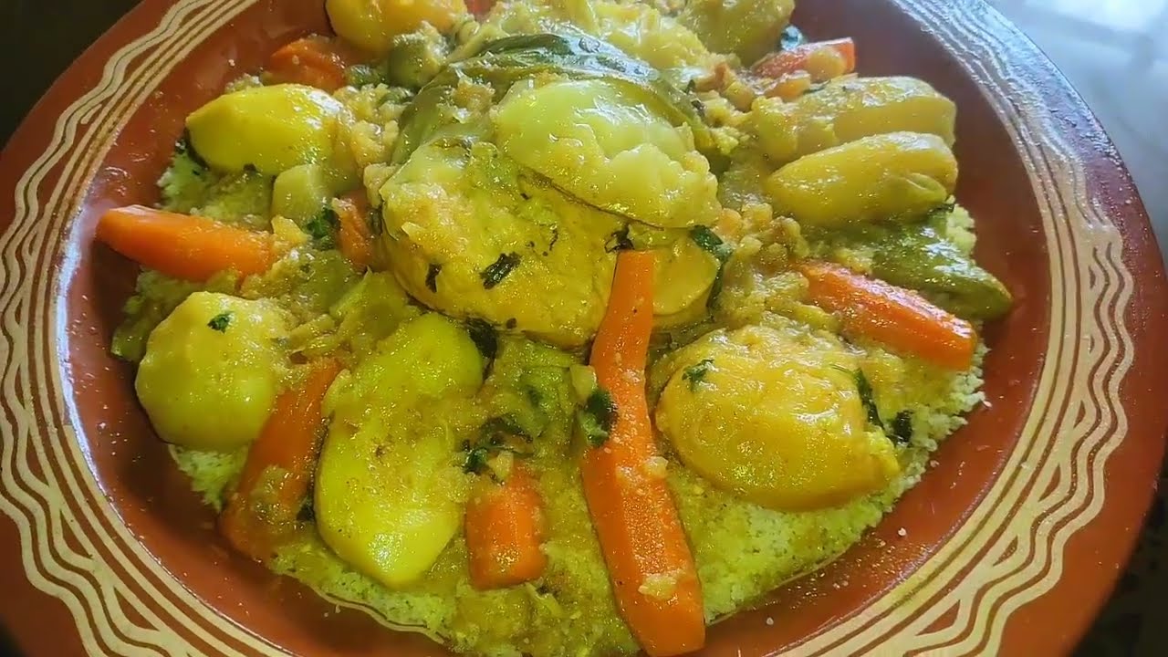 Quickest and easiest couscous اسرع واسهل كسكس #explore #couscous_marocain #foryourpage 