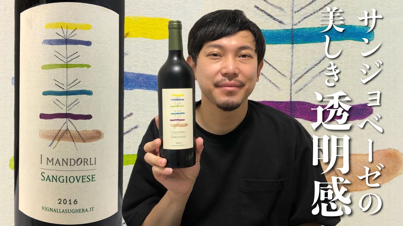 【イタリア 赤ワイン】純粋無垢なサンジョベーゼ100%の魅力！ ゆきおとワイン345「I Mandorli Vigna alla Sughera Sangiovese 2016」