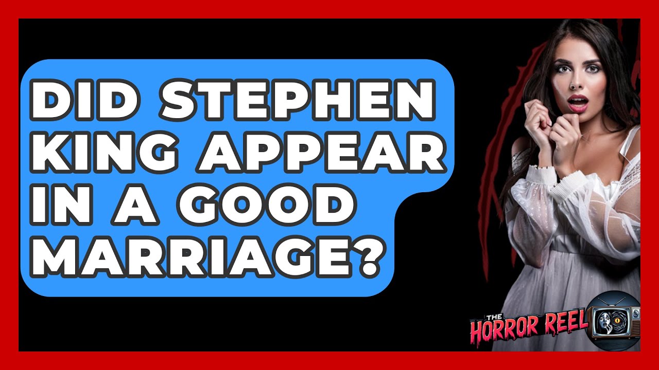 Did Stephen King Appear In A Good Marriage? - The Horror Reel