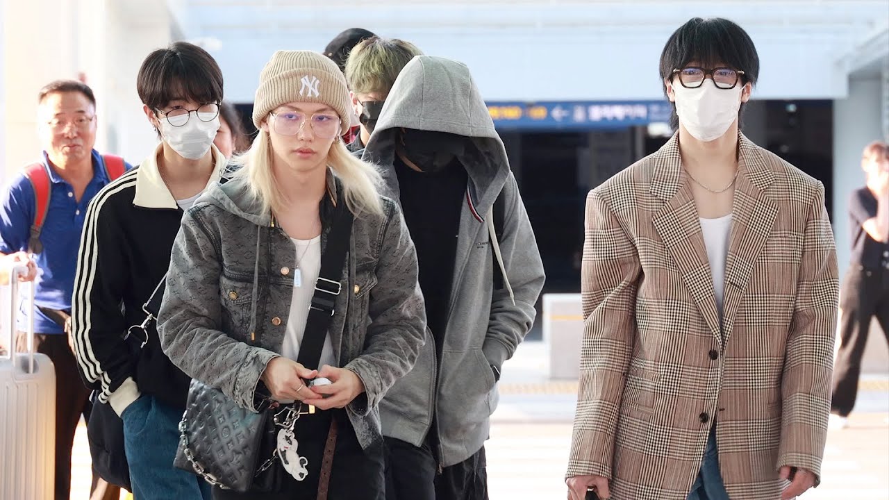 Stray Kids(스트레이키즈) 인천공항 출국 | Stray Kids Airport Departure [4K]
