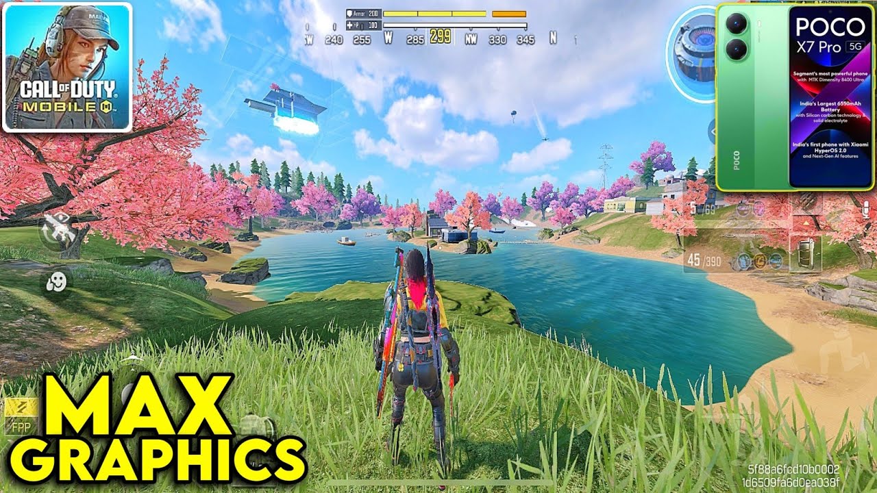 POCO X7 PRO 🔥 CALL OF DUTY MOBILE MAX GRAPHICS GAMEPLAY TEST 