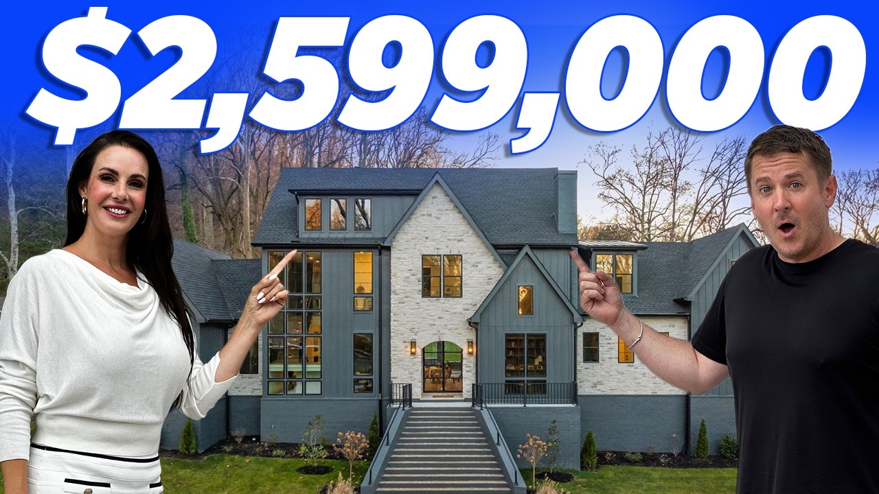 TOUR THIS BRAND-NEW $2.599M WEST MEADE HOME WITH NEVER-BEFORE-SEEN LUXURY FINISHES