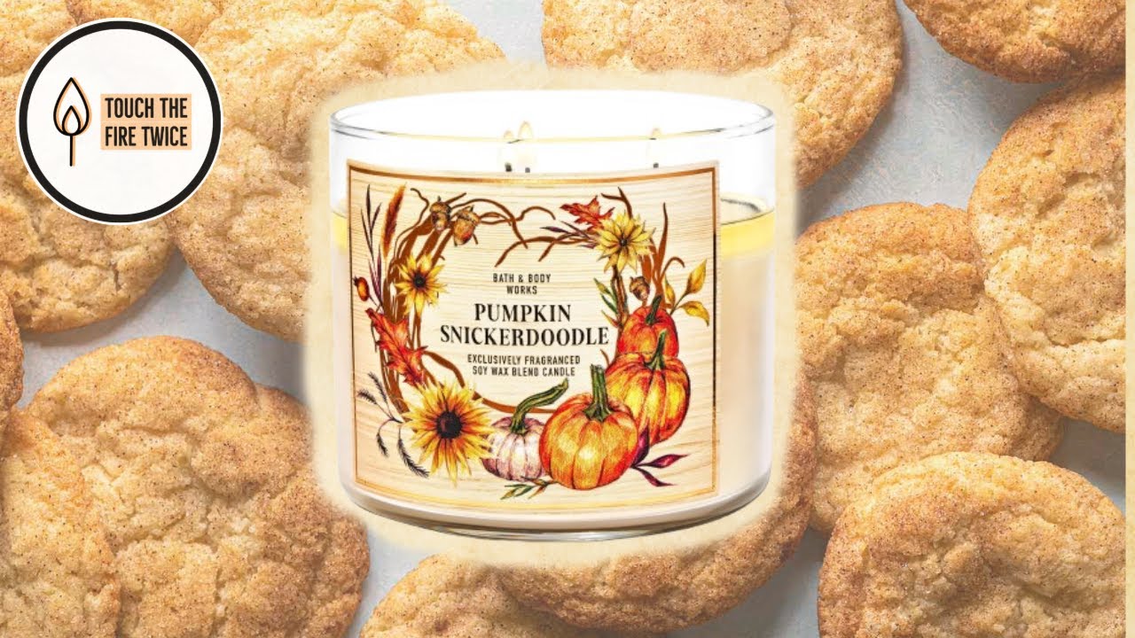 Pumpkin Snickerdoodle Candle Review | Bath & Body Works | TouchTheFireTwice