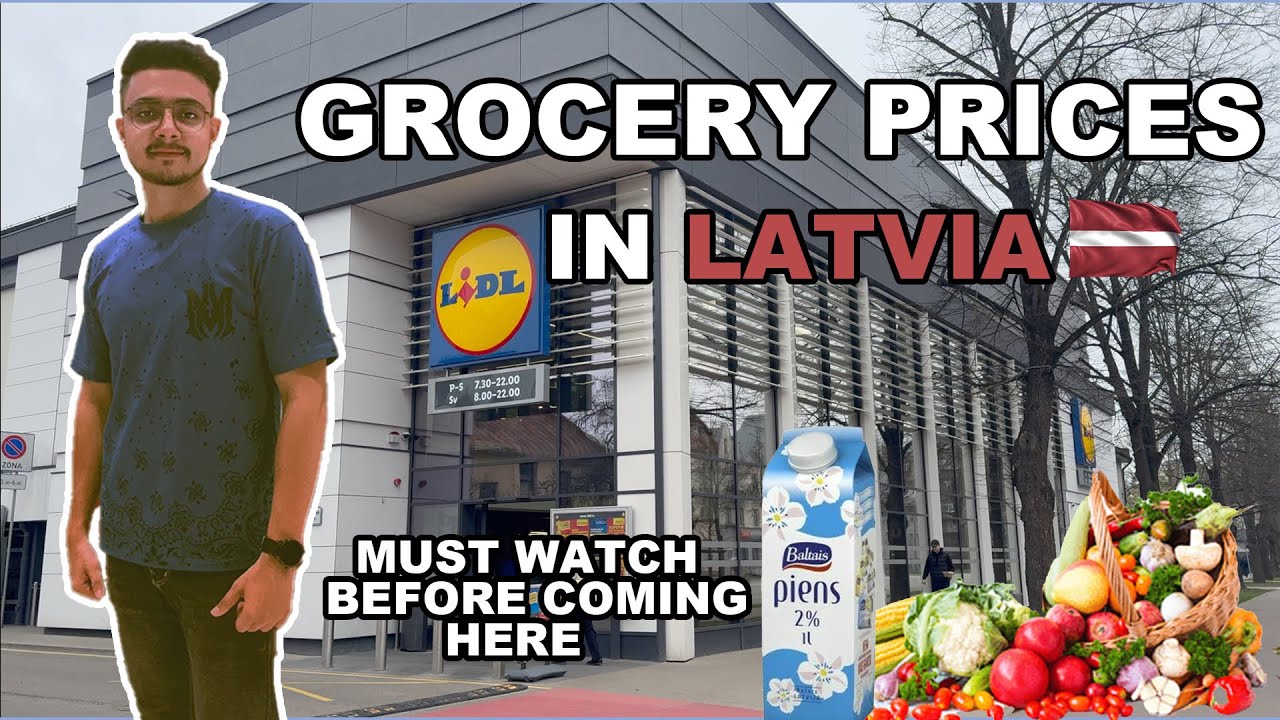 Grocery Prices In Latvia🇱🇻|EUROPE| Cost Of Living In Latvia