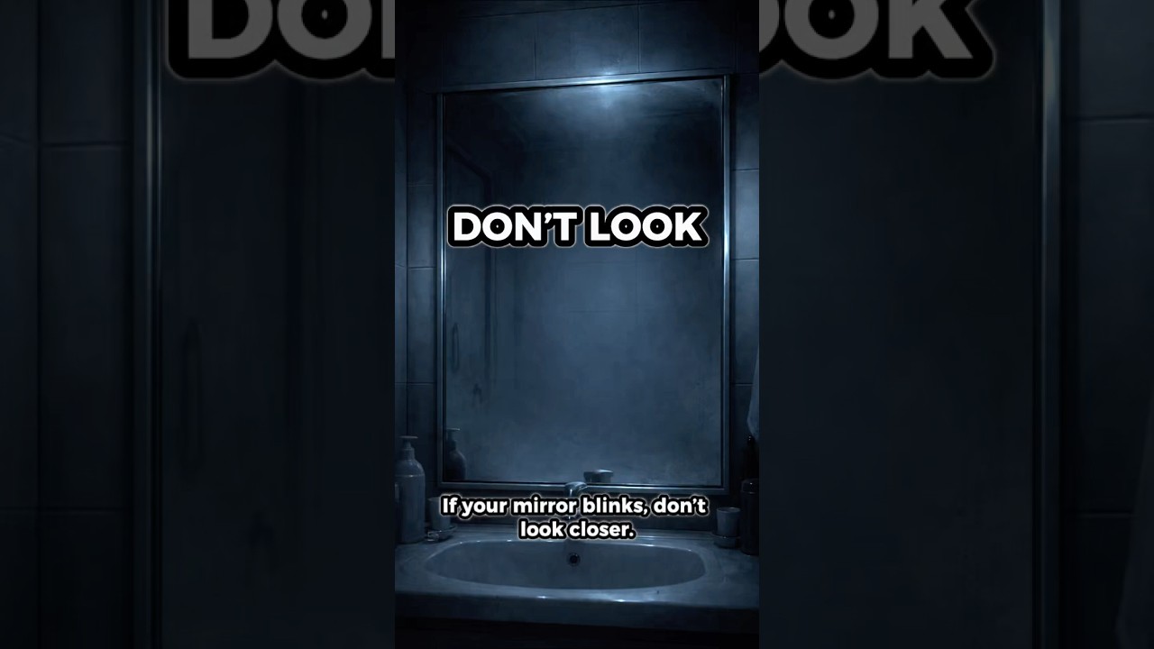 If Your Mirror Blinks, Don’t Look Closer 😨 - Horrorshort | 