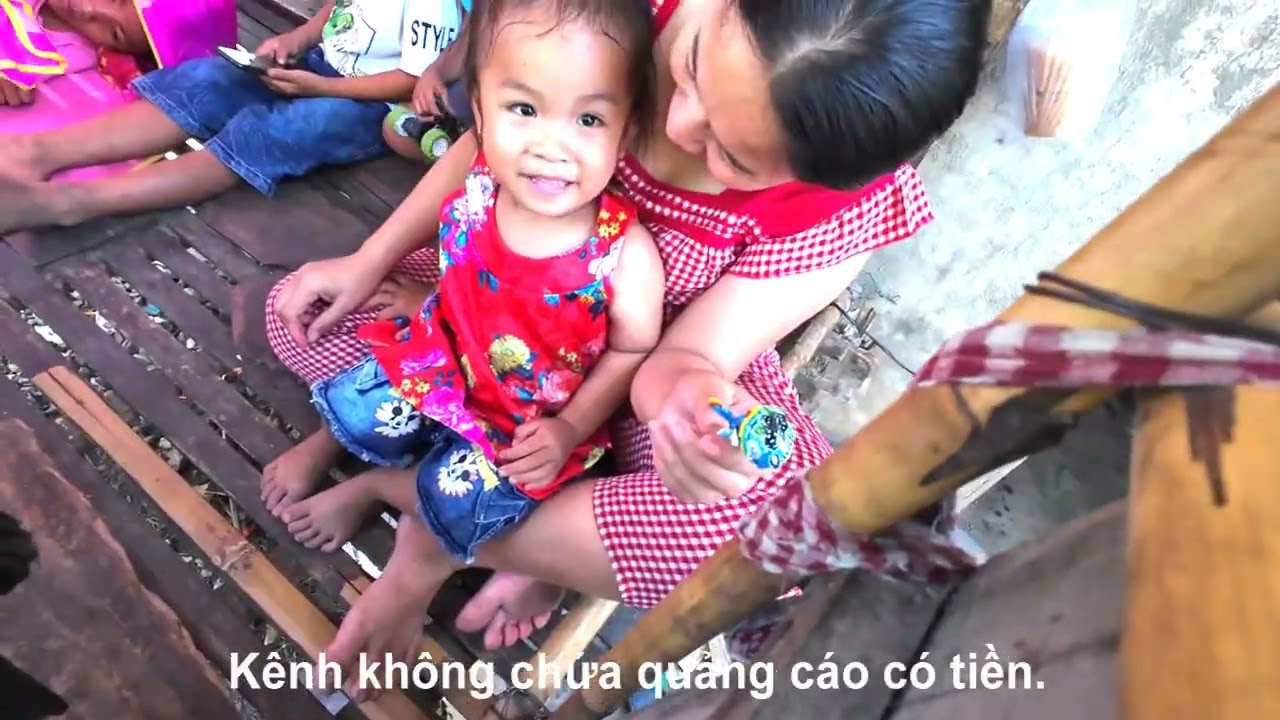 Ngày 29 Tết nhưng xe rau quả nghĩa tình vẫn lên đường về xóm nghèo, Tri Tôn, An Giang 160226