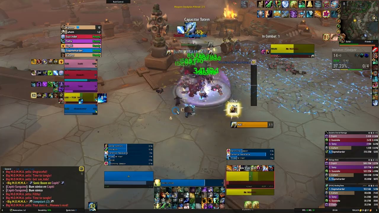 M+ Operation: Floodgate +14 Resto Shaman Season 2