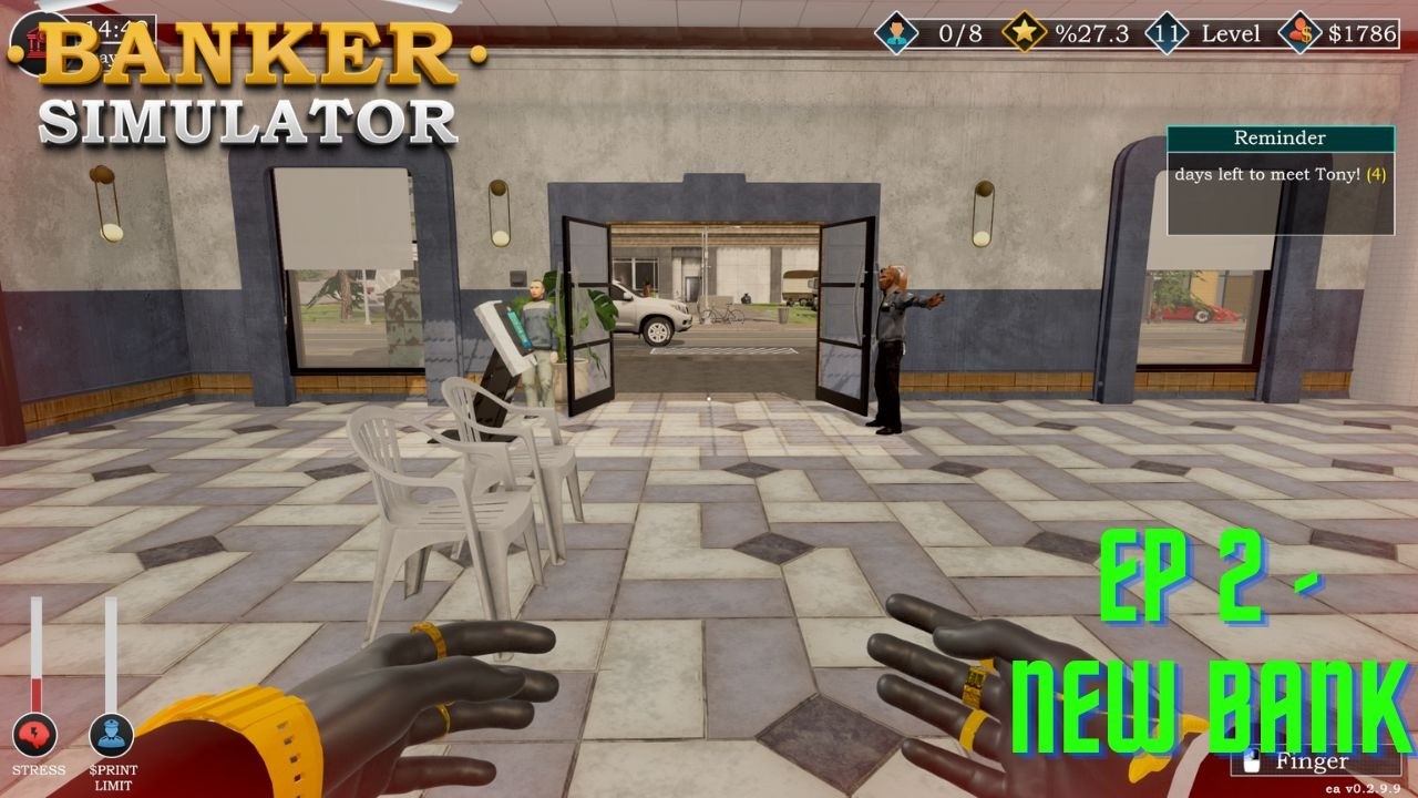 Banker Simulator EP2 - New Bank!