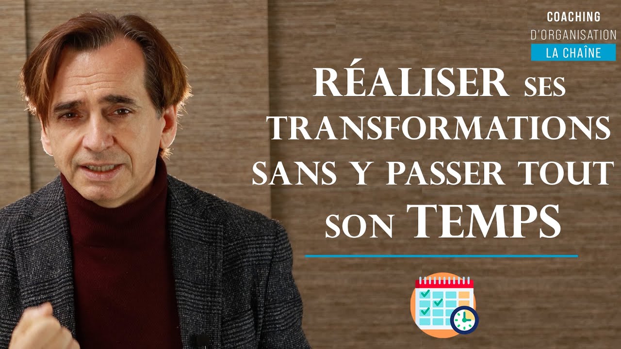 R&eacute;aliser ses transformations sans y passer tout son temps - Patrick Dugois