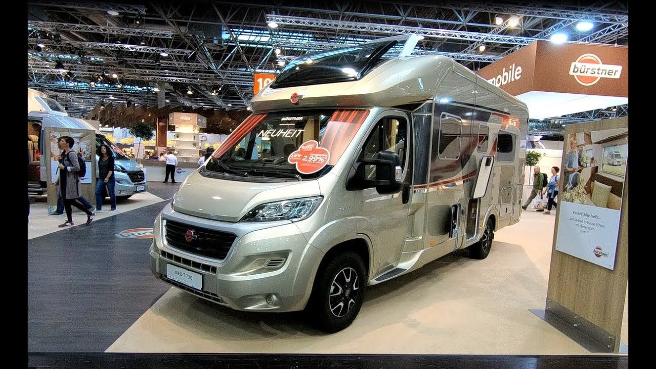 BÜRSTNER IXEO T 720 ALL NEW RV CAMPER BY HYMER FIAT DUCATO WALKAROUND AND INTERIOR