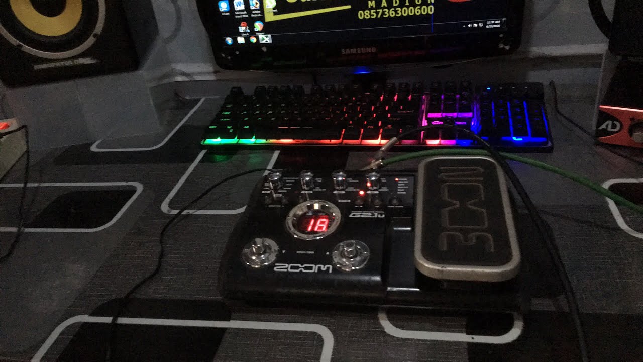 [ live ] setting efek Zoom G2 buat Dangdut