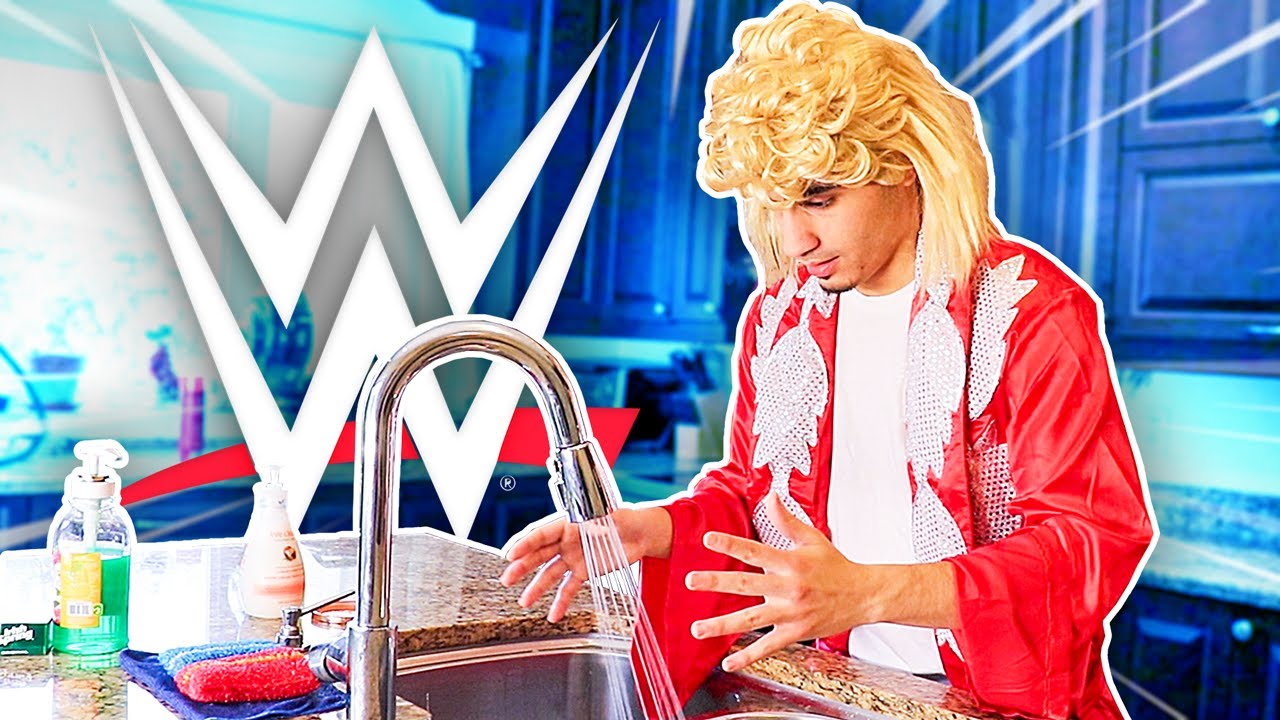 How WWE Superstars wash their hands